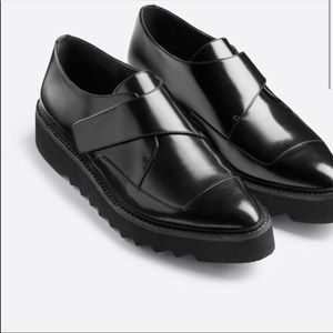 VINCE Arden Black Leather Loafers